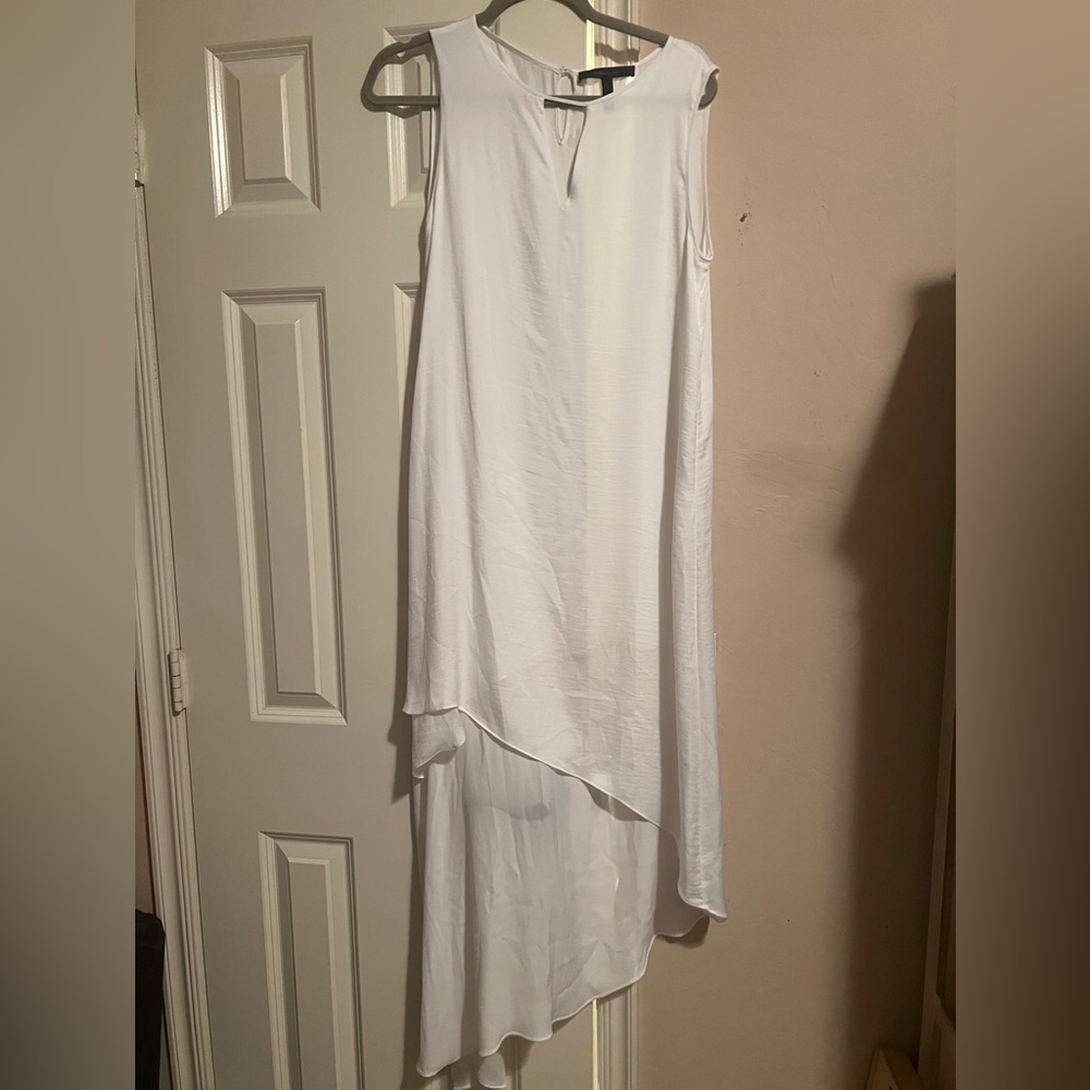 BCBG flowy asymmetrical dress size XS